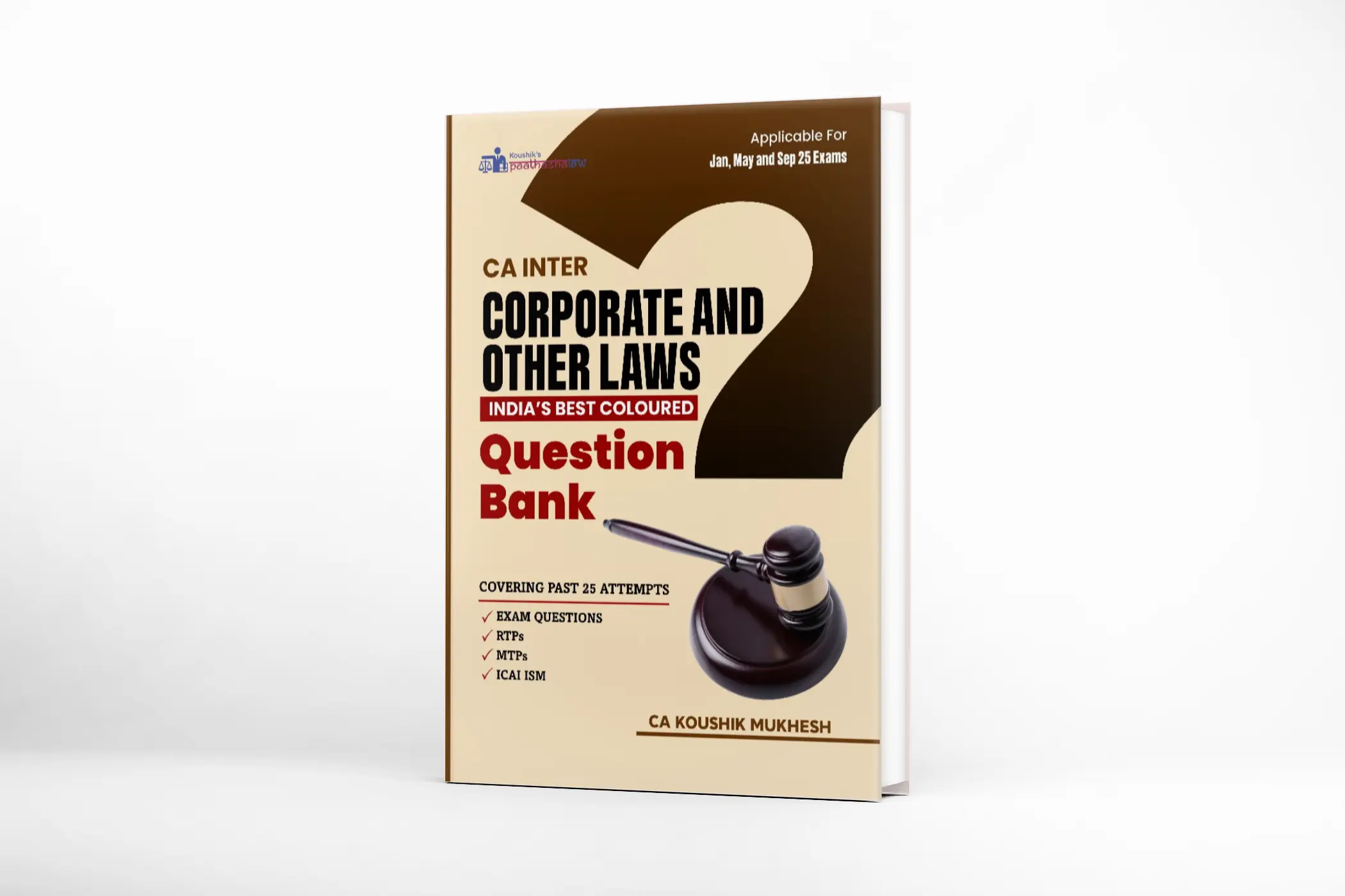 CA INTER QUESTION BANK & MCQ BOOK BUNDLE 2025 Image 2